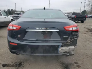 2014 Maserati Ghibli S Q4 with VIN ZAM57RTA3E1089652, listed as a Copart auction lot 42714205 with 89,346 mi miles and Salvage Title. Bid and sale history available at carsss.com. Image 6.
