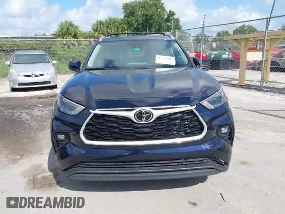 2023 Toyota Highlander L with VIN 5TDKDRBH5PS039744, listed as a IAAI auction lot 42776603 with 15,840 mi miles and . Bid and sale history available at DreamBid. Image 12.