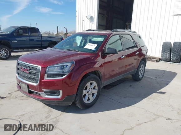 2016 GMC Acadia SLE with VIN 1GKKVPKD5GJ202523, listed as a IAAI auction lot 41341479 with 178,575 mi miles and . Bid and sale history available at DreamBid. Image 17.