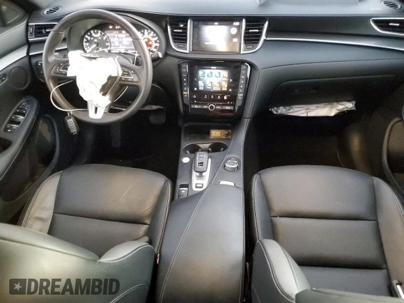 2024 Infiniti QX55 Luxe with VIN 3PCAJ5JR4RF104646, listed as a Copart auction lot 82784634 with 14,088 mi miles and Salvage Title. Bid and sale history available at DreamBid. Image 8.