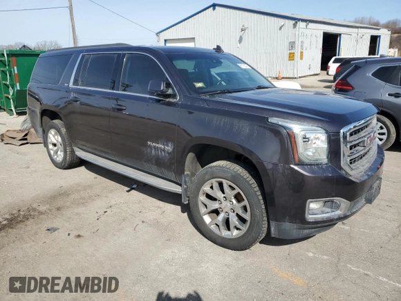 2015 GMC Yukon XL SLT with VIN 1GKS2HKC0FR571134, listed as a Copart auction lot 51175375 with 0 mi miles and Clean Title. Bid and sale history available at carsss.com. Image 4.