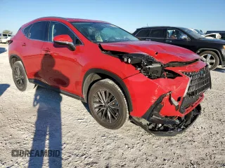 2023 Lexus NX with VIN 2T2GDCAZ3PC005206, listed as a Copart auction lot 82875594 with 9,455 mi miles and Salvage Title. Bid and sale history available at carsss.com. Image 4.