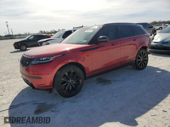 2020 Land Rover Range Rover Velar S with VIN SALYB2EXXLA268334, listed as a Copart auction lot 40843354 with 38,570 mi miles. Bid and sale history available at carsss.com. Image 1.