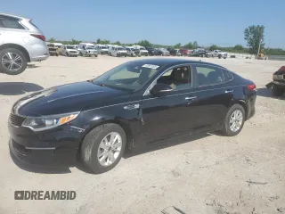 2016 Kia Optima LX with VIN 5XXGT4L30GG034760, listed as a Copart auction lot 63661065 with 45,700 mi miles and Clean title. Bid and sale history available at DreamBid. Image 1.