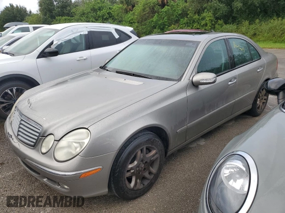 2003 Mercedes-Benz E-Class 3.2L with VIN WDBUF65J13A195950, listed as a Copart auction lot 75359844 with 0 mi miles and Non Repairable. Bid and sale history available at carsss.com. Image 1.
