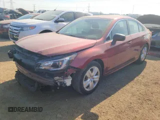 2019 Subaru Legacy with VIN 4S3BNAB63K3037269, listed as a Copart auction lot 55132533 with 80,882 mi miles. Bid and sale history available at carsss.com. Image 1.