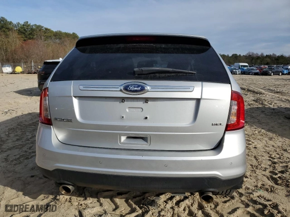 2013 Ford Edge SEL with VIN 2FMDK3JC8DBC68736, listed as a Copart auction lot 48136835 with 139,676 mi miles and Salvage Title. Bid and sale history available at carsss.com. Image 6.