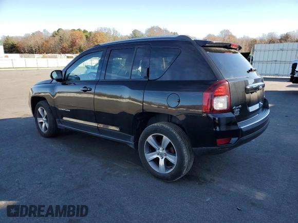 2016 Jeep Compass High Altitude Edition with VIN 1C4NJDEB3GD775853, listed as a Copart auction lot 66526822 with 89,295 mi miles. Bid and sale history available at carsss.com. Image 2.