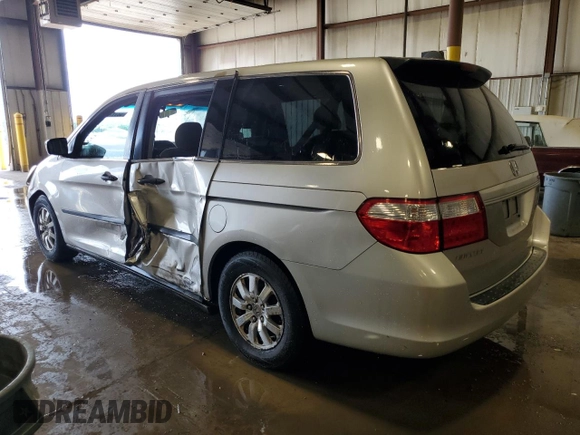 2006 Honda Odyssey LX z VIN 5FNRL38246B056684, wystawiony jako Copart lot #58917745 z przebiegiem 167 067 mil mil oraz Szkoda całkowita • Salvage title. Historia ofert i sprzedaży dostępna na DreamBid. Obrazek 2.