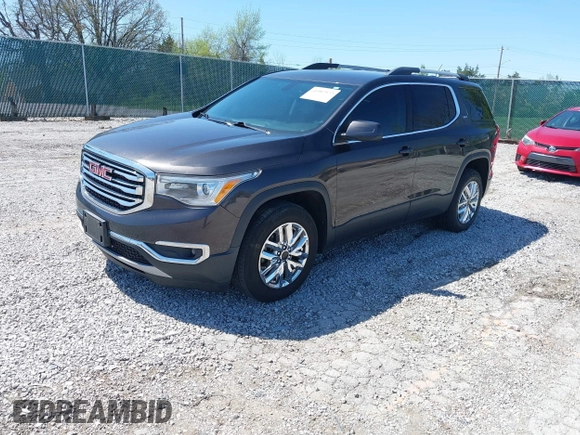 2017 GMC Acadia SLT with VIN 1GKKNULS0HZ219700, listed as a IAAI auction lot 41907572 with 102,915 mi miles. Bid and sale history available at carsss.com. Image 2.