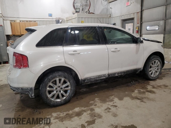 2013 Ford Edge Limited with VIN 2FMDK3KC4DBA31854, listed as a Copart auction lot 46339005 with 65,436 mi miles and Salvage Title. Bid and sale history available at carsss.com. Image 3.