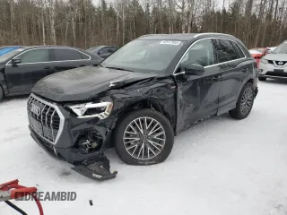 2022 Audi Q3 S line Premium Plus z VIN WA1EECF34N1018555, wystawiony jako Copart lot #42917565 z przebiegiem 130 380 mil mil oraz Szkoda całkowita • Salvage title. Historia ofert i sprzedaży dostępna na DreamBid. Obrazek 1.