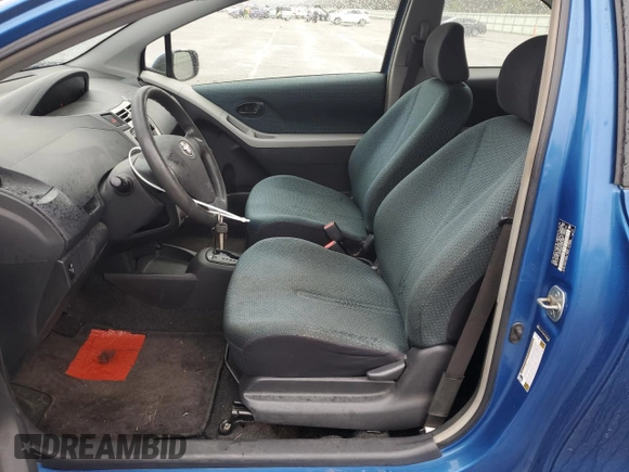 2007 Toyota Yaris with VIN JTDJT923675028938, listed as a Copart auction lot 56662235 with 213,056 mi miles and Clean Title. Bid and sale history available at DreamBid. Image 7.