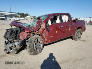 2017 Nissan Titan SL z VIN 1N6AA1E56HN567191, wystawiony jako Copart lot #85425474 z przebiegiem Nie podano mil oraz Szkoda całkowita • Salvage title. Historia ofert i sprzedaży dostępna na DreamBid. Obrazek 1.
