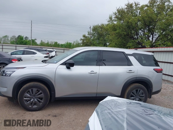 2023 Nissan Pathfinder S with VIN 5N1DR3AA7PC264417, listed as a IAAI auction lot 41892386 with 18,116 mi miles and . Bid and sale history available at DreamBid. Image 14.