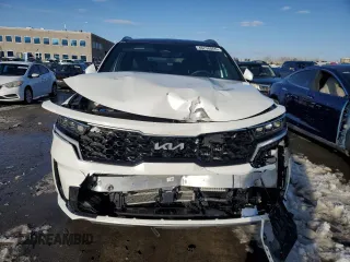 2023 Kia Sorento SX Prestige z VIN KNDRKDLG4P5181599, wystawiony jako Copart lot #46238065 z przebiegiem 16 451 mil mil oraz Szkoda całkowita • Salvage title. Historia ofert i sprzedaży dostępna na DreamBid. Obrazek 5.