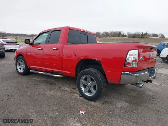 2010 Dodge Ram 1500 SLT with VIN 1D7RV1GT4AS243515, listed as a IAAI auction lot 41751008 with 125,615 mi miles. Bid and sale history available at carsss.com. Image 3.