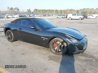 2016 Maserati GranTurismo Convertible Sport with VIN ZAM45VMA8G0158580, listed as a IAAI auction lot 41527347 with 47,344 mi miles. Bid and sale history available at carsss.com. Image 1.
