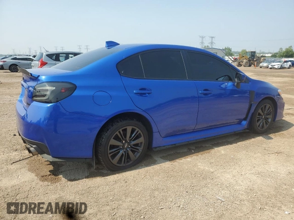 2018 Subaru WRX with VIN JF1VA1A60J9810520, listed as a Copart auction lot 59505985 with 86,295 mi miles and Salvage title. Bid and sale history available at DreamBid. Image 3.