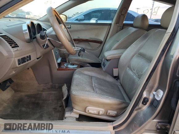2005 Nissan Maxima 3.5 SL with VIN 1N4BA41E25C806926, listed as a Copart auction lot 76055734 with 163,131 mi miles and Salvage Title. Bid and sale history available at carsss.com. Image 7.