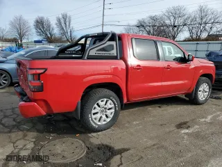 2022 Nissan Frontier PRO-4X with VIN 1N6ED1EK4NN672872, listed as a Copart auction lot 42941345 with 17,044 mi miles and Salvage Title. Bid and sale history available at carsss.com. Image 3.