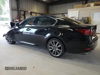 2014 Lexus GS 350 with VIN JTHCE1BL6E5024436, listed as a Copart auction lot 66339854 with 63,216 mi miles and Salvage Title. Bid and sale history available at carsss.com. Image 2.