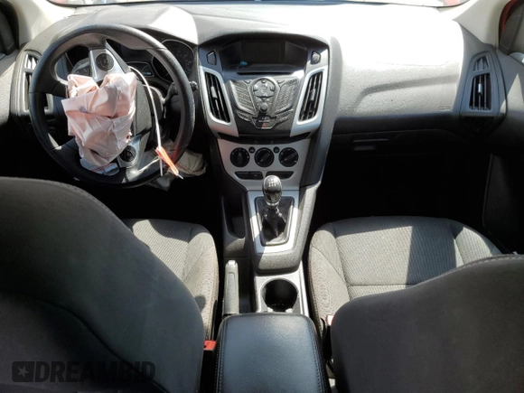 2013 Ford Focus SE with VIN 1FADP3K21DL182041, listed as a Copart auction lot 52100535 with 156,308 mi miles and Salvage Title. Bid and sale history available at carsss.com. Image 8.