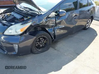2013 Toyota Prius One with VIN JTDKN3DUXD5661388, listed as a IAAI auction lot 41207260 with 250,530 mi miles and . Bid and sale history available at DreamBid. Image 6.