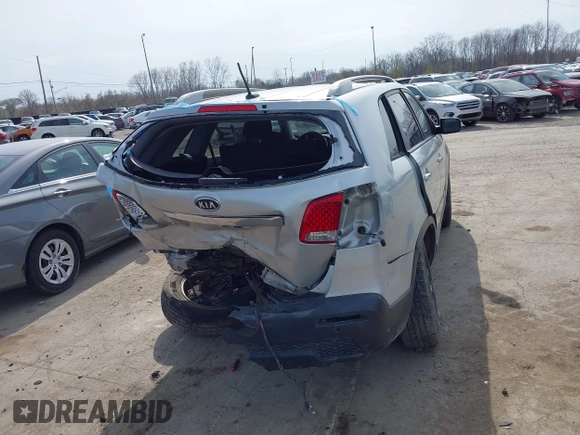 2011 Kia Sorento LX with VIN 5XYKT3A13BG144387, listed as a IAAI auction lot 42061865 with 67,457 mi miles. Bid and sale history available at carsss.com. Image 16.