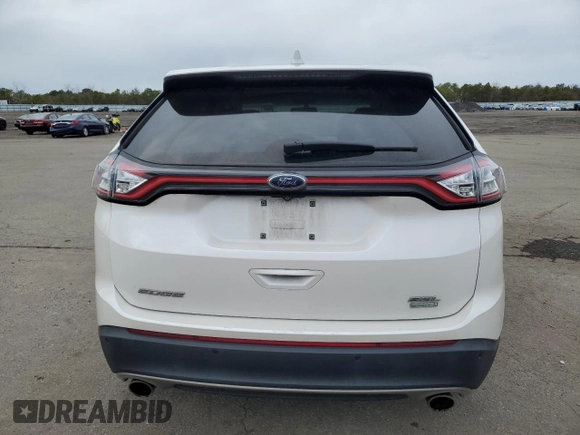 2016 Ford Edge SEL with VIN 2FMPK3J90GBC39916, listed as a Copart auction lot 50615135 with 77,845 mi miles and Salvage Title. Bid and sale history available at carsss.com. Image 6.