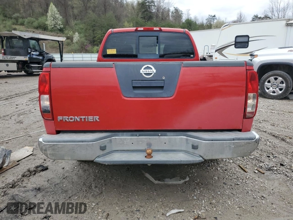 2005 Nissan Frontier SE with VIN 1N6AD06UX5C425019, listed as a Copart auction lot 51498465 with Not provided miles and Salvage title. Bid and sale history available at DreamBid. Image 6.
