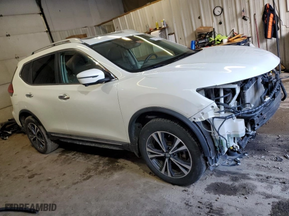 2017 Nissan Rogue SL with VIN 5N1AT2MV6HC866238, listed as a Copart auction lot 47485365 with 123,665 mi miles and Salvage Title. Bid and sale history available at carsss.com. Image 4.