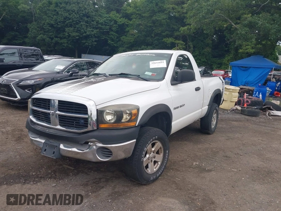 2006 Dodge 1500 SLT with VIN 1D7HU16N26J219163, listed as a IAAI auction lot 39955701 with 169,228 mi miles and . Bid and sale history available at DreamBid. Image 2.
