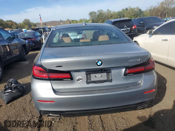 2023 BMW 5 Series 530i xDrive with VIN WBA13BJ09PCN17440, listed as a Copart auction lot 74510724 with Not provided miles and Salvage title. Bid and sale history available at DreamBid. Image 6.