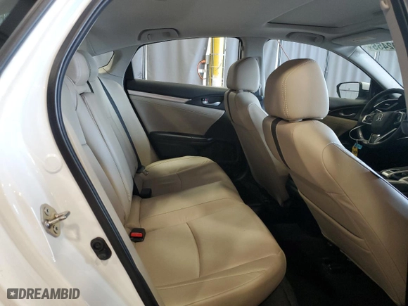 2019 Honda Civic Sedan EX-L with VIN 19XFC1F71KE203937, listed as a Copart auction lot 51992455 with 0 mi miles and Salvage Title. Bid and sale history available at carsss.com. Image 10.