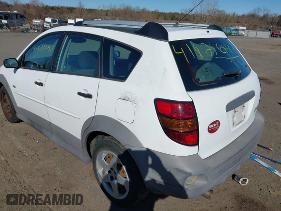 2006 Pontiac Vibe with VIN 5Y2SL65806Z408696, listed as a IAAI auction lot 41825647 with 160,000 mi miles. Bid and sale history available at carsss.com. Image 3.