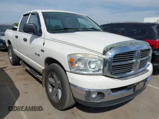2008 Dodge 1500 SLT with VIN 1D7HA182X8S637446, listed as a IAAI auction lot 42071575 with 190,735 mi miles. Bid and sale history available at carsss.com. Image 1.