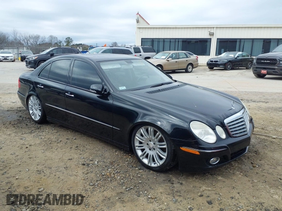 2007 Mercedes-Benz E-Class Sport 5.5L with VIN WDBUF72X67A994093, listed as a IAAI auction lot 41719386 with 132,733 mi miles. Bid and sale history available at carsss.com. Image 1.