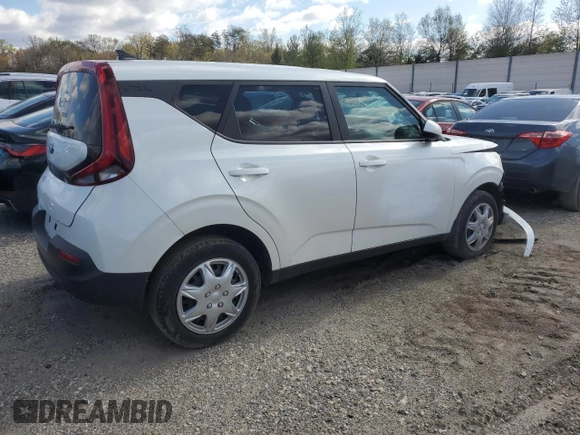 2020 Kia Soul LX with VIN KNDJ23AU2L7726178, listed as a Copart auction lot 45245455 with 71,811 mi miles and Salvage Title. Bid and sale history available at carsss.com. Image 3.