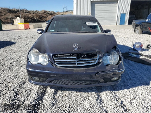 2007 Mercedes-Benz C 230 Sport with VIN WDBRF52H57F920704, listed as a Copart auction lot 41866955 with 93,551 mi miles and Salvage title. Bid and sale history available at DreamBid. Image 5.