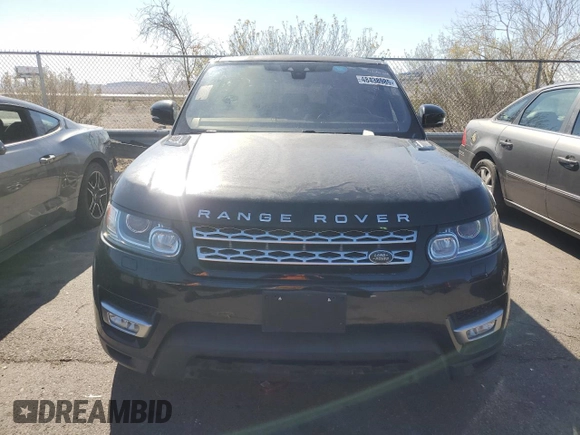 2017 Land Rover Range Rover Sport HSE with VIN SALWR2FK2HA693673, listed as a Copart auction lot 48438985 with 113,630 mi miles and Clean Title. Bid and sale history available at carsss.com. Image 5.