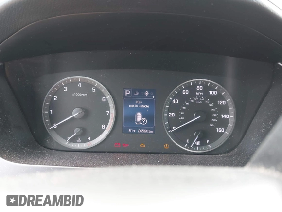 2015 Hyundai Sonata 2.4L Sport with VIN 5NPE34AF4FH117437, listed as a IAAI auction lot 42040653 with 265,603 mi miles. Bid and sale history available at carsss.com. Image 7.
