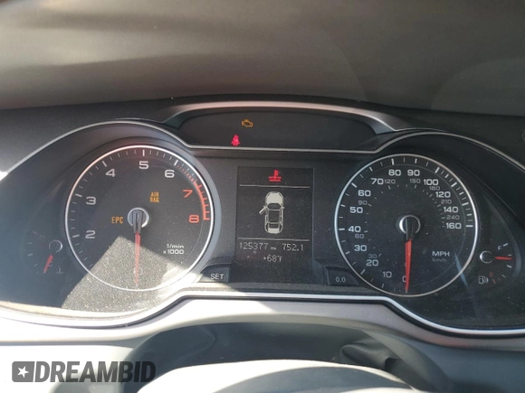 2014 Audi A4 Premium с VIN WAUDFAFL2EN027635, выставлен на аукционе Copart как лот 81969854 с пробегом 125 377 миль миль и Списание • Salvage title. История ставок и продаж доступна на DreamBid. Изображение 9.