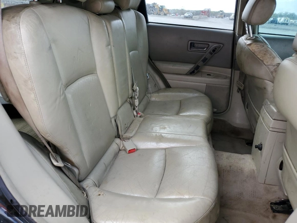 2005 Infiniti FX with VIN JNRAS08U25X103313, listed as a Copart auction lot 51827785 with 181,732 mi miles and Clean title. Bid and sale history available at DreamBid. Image 11.