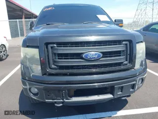 2013 Ford F-150 XL with VIN 1FTFW1ETXDKF25580, listed as a IAAI auction lot 41984341 with 256,014 mi miles. Bid and sale history available at carsss.com. Image 6.