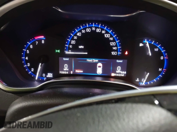 2015 Cadillac SRX with VIN 3GYFNAE36FS519604, listed as a IAAI auction lot 41215296 with 70,954 mi miles and . Bid and sale history available at DreamBid. Image 7.