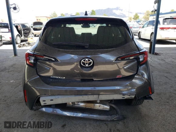 2024 Toyota Corolla SE with VIN JTND4MBE1R3221507, listed as a Copart auction lot 68064254 with 9,839 mi miles and Salvage Title. Bid and sale history available at DreamBid. Image 6.