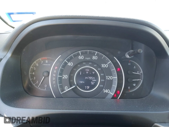 2014 Honda CR-V EX-L with VIN 2HKRM3H74EH514278, listed as a IAAI auction lot 41480446 with 147,954 mi miles and . Bid and sale history available at carsss.com. Image 7.