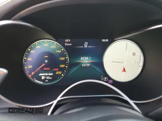 2020 Mercedes-Benz GLC with VIN WDC0J8KB5LF744831, listed as a Copart auction lot 85045494 with 43,739 mi miles and Salvage Title. Bid and sale history available at carsss.com. Image 9.