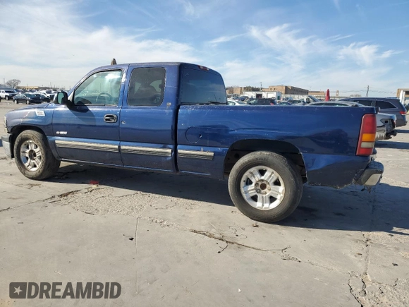 2000 Chevrolet Silverado 1500 LS with VIN 2GCEC19V4Y1145088, listed as a Copart auction lot 89286585 with 191,799 mi miles and Clean Title. Bid and sale history available at carsss.com. Image 2.